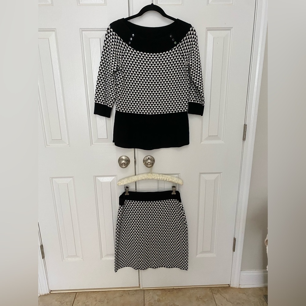 WHBM Sweater Skirt set
